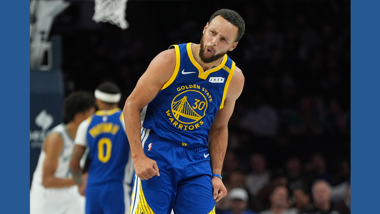 Curry scores 44 points as the Warriors hold on to beat the Timberwolves 119-114 — White Bear Lake Sports news
