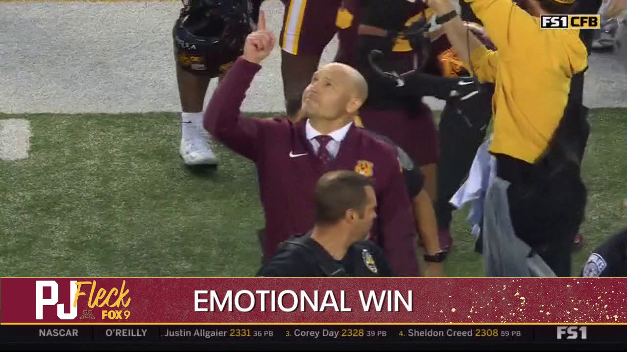 P.J. Fleck dedicates Iowa win to UMD football player who died at practice — White Bear Lake Sports news